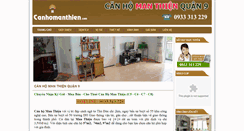 Desktop Screenshot of canhomanthien.com